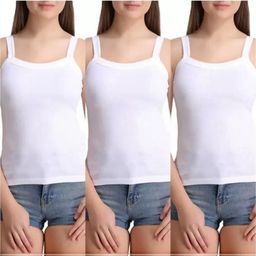 SAJATA Pack of 3 Women Solid Camisoles-image-54