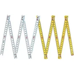 Shinwa Rules Fiber Folding Measure Scale 10 Folds, 68537515-42