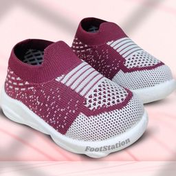 FootStation Kids Woven Design Slip-On Sneakers-image-81
