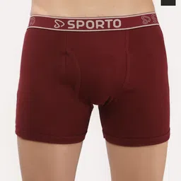 Sporto by Macho Pack Of 2 Combed Cotton Trunks-picture-44
