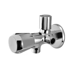 Essco by Jaquar MQT-CHR-526AFKN Chrome Finish Silver Stainless Steel 2 Way Angle Valve-37