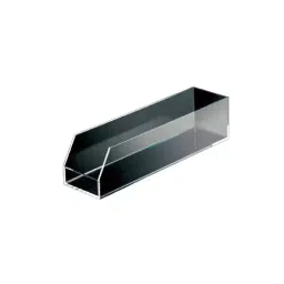 AS ONE Acrylic Tray W7.5 cm × D28.4 × H2.8 cm Size Transparent Acrylic, 61-38-14-1-image-10
