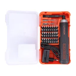 Black+Decker BD40K27-IN Magnetic Bit Holder Cordless Screwdriver 320 RPM-47