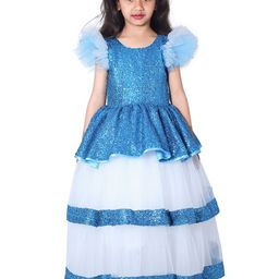 BAESD Net A-Line Maxi Dress-image-39
