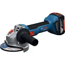 Bosch Professional Cordless Angle Grinder (Solo) 800W Equivalent Power 100 mm Disc, GWS 18V-8-11