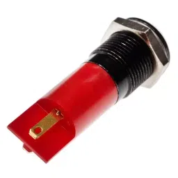 RS PRO Red Panel Mount Indicator , Mounting Hole Size 14 mm, Termination Type Solder Tab, Model No 206047 image 3