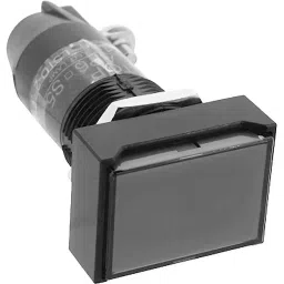IDEC AP6S Series Small Indicator Light with 16 mm Dia and Rectangle Shape, AP6HS53MR-19