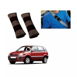 Auto Pearl Seat Belt Cushion (Pack of 2, Brown Black) Compatible for Ford Fusion-image-39