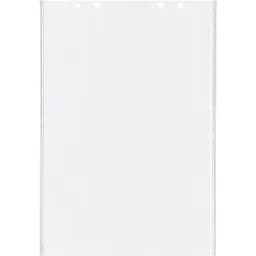 Shinwa Rules Clear Case with Vertical Zipper A1 Size, 78197-32
