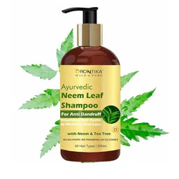 DRONTIKA Ayurvedic Neem Leaf Anti Dandruff Shampoo - 500ml-picture-44
