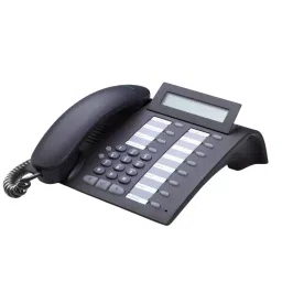 Unify DMKT Digital Telephone Black 12 Feature Keys 2-Line Display, Optipoint 500 Standard-30