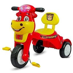 Joyride Baby Happy Birthday Tricycle with Music with Lights - Red-16