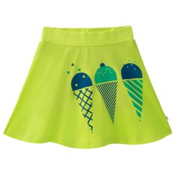 Plan B Ice Cream Cone Printed Skirt With Inside Attached Shorts - Lime Green-picture-22