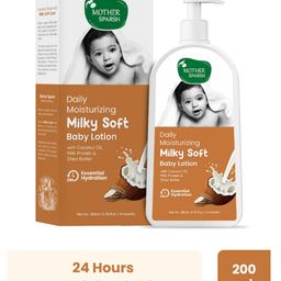 Mother Sparsh Baby Daily Moisturizing Milky Soft Baby Lotion - 200 ml-image-26