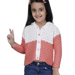 JoE Hazel Full Sleeves Wooven Detailed Hooded Sweater - Coral Red-picture-49