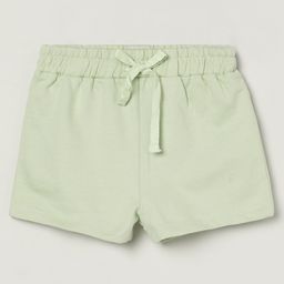 Milou Solid Shorts - Light Green-image-6