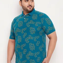GET GOLF Men Printed Polo Collar Pockets T-shirt-image-21