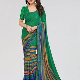 Moda Rapido Poly Georgette Saree-image-23