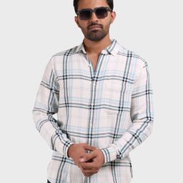 XKIND Men Comfort Checked Regular Fit Casual Shirt-image-72