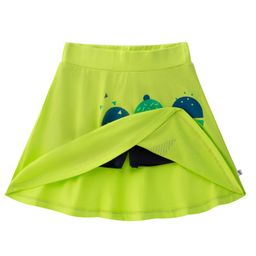 Plan B Ice Cream Cone Printed Skirt With Inside Attached Shorts - Lime Green image 4