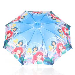 john's umbrellas John's Umbrella  Disney Princess Print Straight Umbrella with J Curve Handle - Multicolor image 4