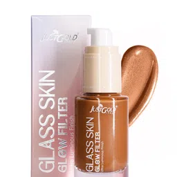 JUSTGOLD Glass Skin Glow Filter Enriched With Vitamin E- 30 ml- Ganache - GS106-13