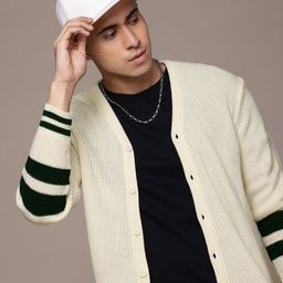 The Roadster Lifestyle Co. V-Neck Cardigan-image-56