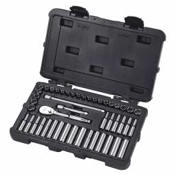 Westward Socket Wrench Set Chrome 12 Point 3.5 - 12 mm, 53PN22-26