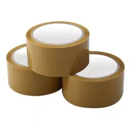 ONE PACK INDIA Bopp Tape Brown  76.2 mm (3 Inch) *100 Mtr 48 Rolls Per Box-1