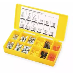 Westward Grease Fitting and Fitting Cap Kit Steel, 3APF4 (Pack of 100 Pcs)-image-22