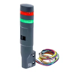 IDEC LD6A LED Stacked Indicator Wall Mount Type with 60 mm Outer Dia, LD6A-1WQB-W-31