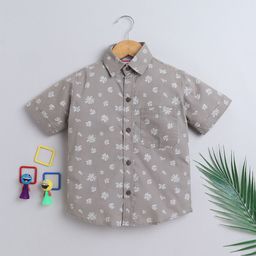 BAATCHEET Boys Opaque Printed Party Shirt-32