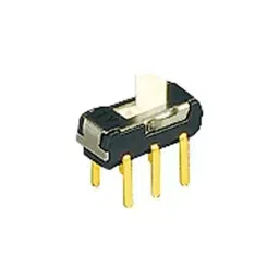 NIDEC COMPONENTS SLIDE SWITCH, DPDT, 0.2A, 12VDC, TH, CL-SB-22C-01 (Pack of 10)-image-92