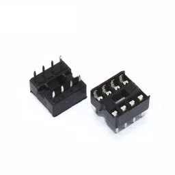 Invento 8 Pin DIL DIP IC Socket PCB Mount Connector ISC 593 image 1