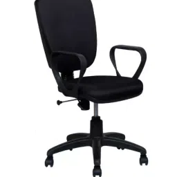 Parin Saturn Ergonomic Office Chair Fixed Arm|OCH-905-BLACK|-Black-image-11