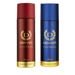 Denver Men Set of 2 Nano Body Deodorant Spray 50 ml each - Pride & Honour-picture-42