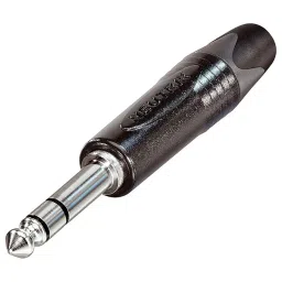 NEUTRIK PLUG, 6.35MM, BLACK/NICKEL, 3POLE, NP3X-BAG-picture-10