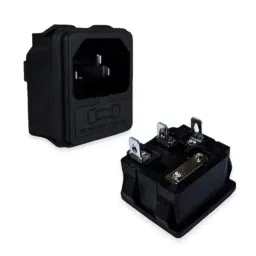SETMI INDIA Computer Male Panel Connector 3-Pin with Push Lock for Computers and Electronic Systems, Black image 4