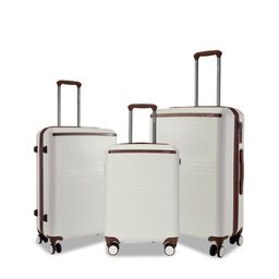 Safari Select Heritage Set Of 3 Textured Hard-Sided Trolley Suitcase image 3