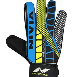 NIVIA Carbonite Web Goal Keeper Gloves Small - Multicolor-picture-5