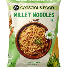Conscious Food Millet Noodles | 165g | No Preservatives| No Maida | No Msg | No Artificial Colors or Flavors, No Trans Fat & Cholesterol-image-67