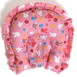 NeonateCare Mustard Seeds multi print Baby Pillow (Pink fril) (color and design may vary)-image-77