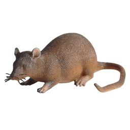 SUPER TOY Realistic Rat Toy for Kids Animal Figure Set, Mouse Figurine Set for Boys and Girls, Educational Cold Blooded Animal Set, Props Prank Soft Toy Lifelike Animal-19
