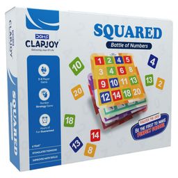 Clapjoy Squared Battle of Numbers: A Strategic Number Game for 2-4 Players image 2
