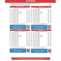 Oswaal Books CBSE 10 Previous Years' Solved Papers, Yearwise (2016-2025) Class 12 Science (PCB)( English Core, Physics, Chemistry & Biology) (For 2026 Exam) image 2