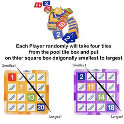 Clapjoy Squared Battle of Numbers: A Strategic Number Game for 2-4 Players image 3