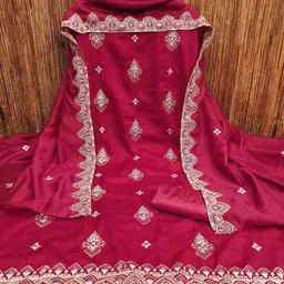 Maroosh Embellished Unstitched Dress Material-image-83