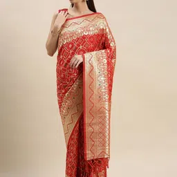 flaher Woven Design Banarasi Saree-picture-32
