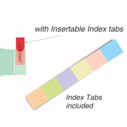 Solo Separators / Divider A4 Multicolor Rectangular Paper, SP110 image 2