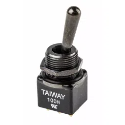 RS PRO Toggle Switch PCB Mount On-On DPDT Solder Terminal, 8200504-46